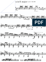 Scarlatti Sonata in E-major (K.380)