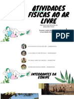 Atividades Físicas Ao Ar Livre