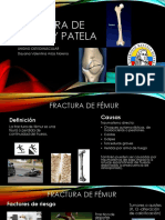 Fractura de Fémur y Patela