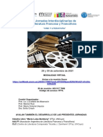 PROGRAMA X Jornadas IFF Cine y Literatura