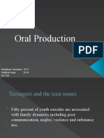 Oral Production