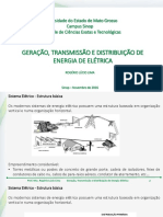 Geração, Transmissão e Distribuição de Energia de Elétrica