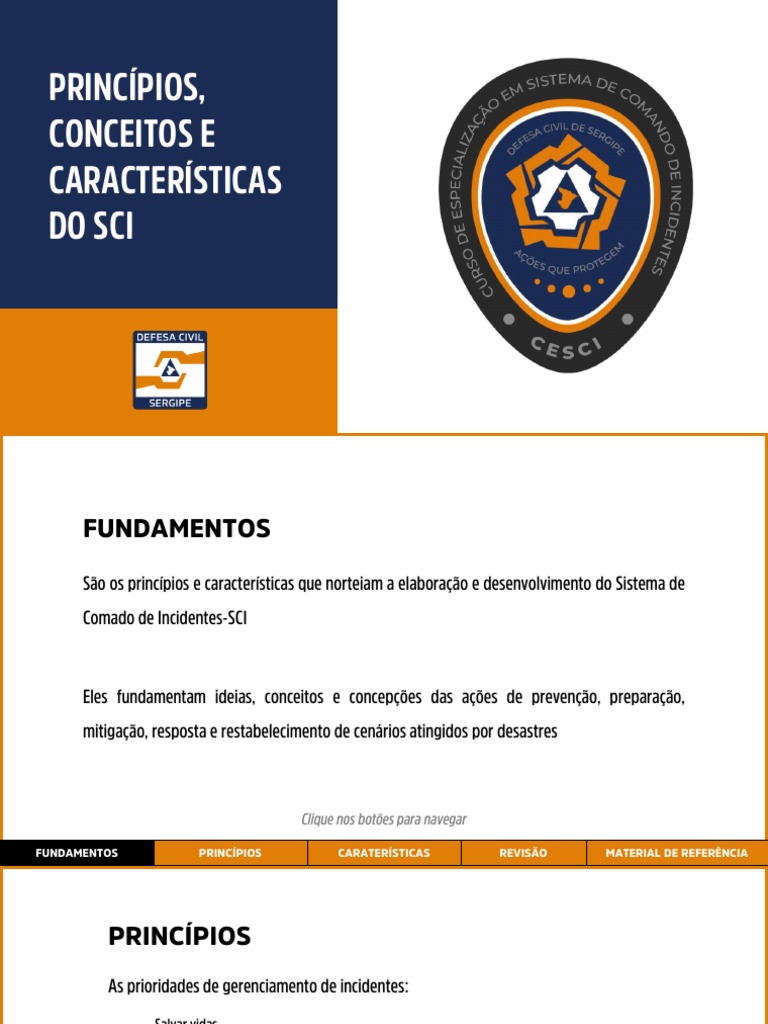 Princípios, Conceitos e Características Do Sci | PDF | Comunicação | Brasil