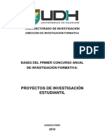 Bases Consurso Investigacion Formativa 2019