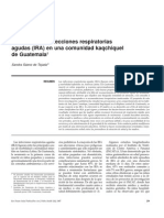 Manejo de Las Infecciones Respiratorias Agudas (IRA) en Una Comunidad Kaqchiquel de Guatemala