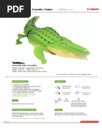 Minecraft Steve Papercraft Template | PDF