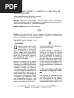 A separação entre Filosofia e Teologia segundo Spinoza - Baruch de Spinoza