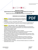 Programa Preliminar (Gobernanza Ag2030)