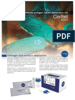 Clostridium Difficile Antigen GDH Detection Kit: Pathogen and Product Description