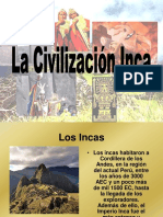 Los Incas. Machu Picchu