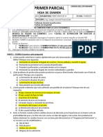 Examen teórico-práctico de Perforación IV