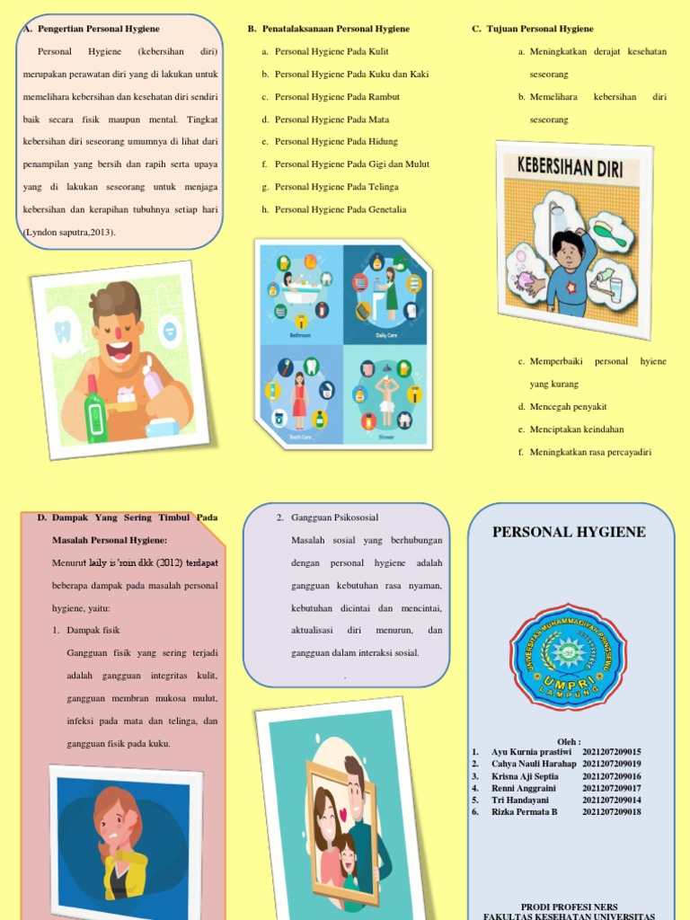 New Leaflet Personal Hygiene | PDF