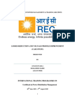 Losses Reduction and Voltage Profile Improvement