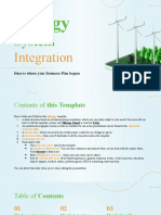 Energy System Integration Business Plan by Slidesgo