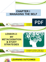 Lesson 2 - My Metacognition and Study Strategies
