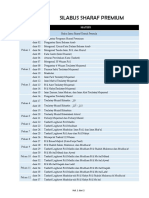 Silabus Sharaf Premium