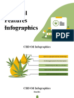 CBD Oil Features Infographics by Slidesgo