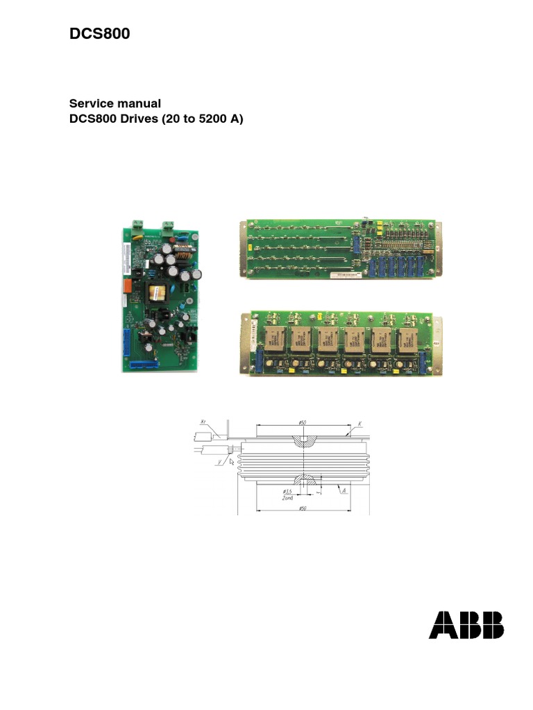 Service Manual DCS800 Drives (20 To 5200 A) | PDF | Switch ...