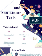 Learn about linear and non-linear texts