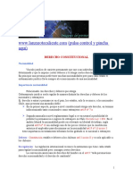 Derecho ConstitucionalDERECHO CONSTITUCIONAL EL EXAMEN (Apuntes - Derecho.administrativo - Civil.comer