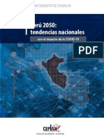 CEPLAN-Peru 2050 Tendencias Nacionales Con El Impacto de La COVID-19