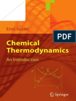An Introduction to Chemical Thermodynamics - Erno Keszei