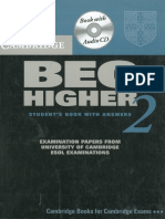 Cambridge BEC Higher 2 Past Examination Papers (Students Book With Answers)