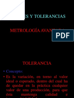 Ajustes y tolerancias en metrología