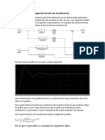 Identificación de La Segunda Función de Transferencia