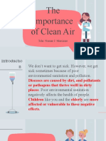 Importance of Air & Water