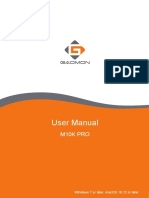 User Manual M10K PRO