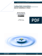 Css Coding Style Conventions Standards Guidelines Rules