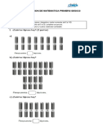 EVALUACION DE MATEMATICA Octubre