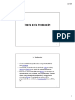 Teoria de La Produccion