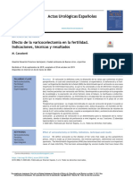 Actas Urol Ogicas Espa Nolas: Efecto de La Varicocelectomía en La Fertilidad. Indicaciones, Técnicas y Resultados