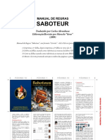 Saboteur Manual Estilo Livreto 9483