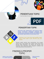 Pertemuan 3 (Penentuan Topik)