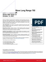 Z-Wave and Z-Wave Long Range 700 SDK 7.16.3.0 GA: Gecko SDK Suite 3.2 October 13, 2021