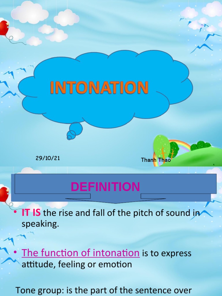 Understanding Intonation Patterns | PDF | Tone (Linguistics) | Stress ...