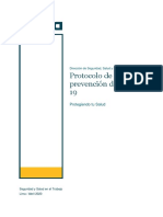 Protocolo de prevención de COVID-19 22042020