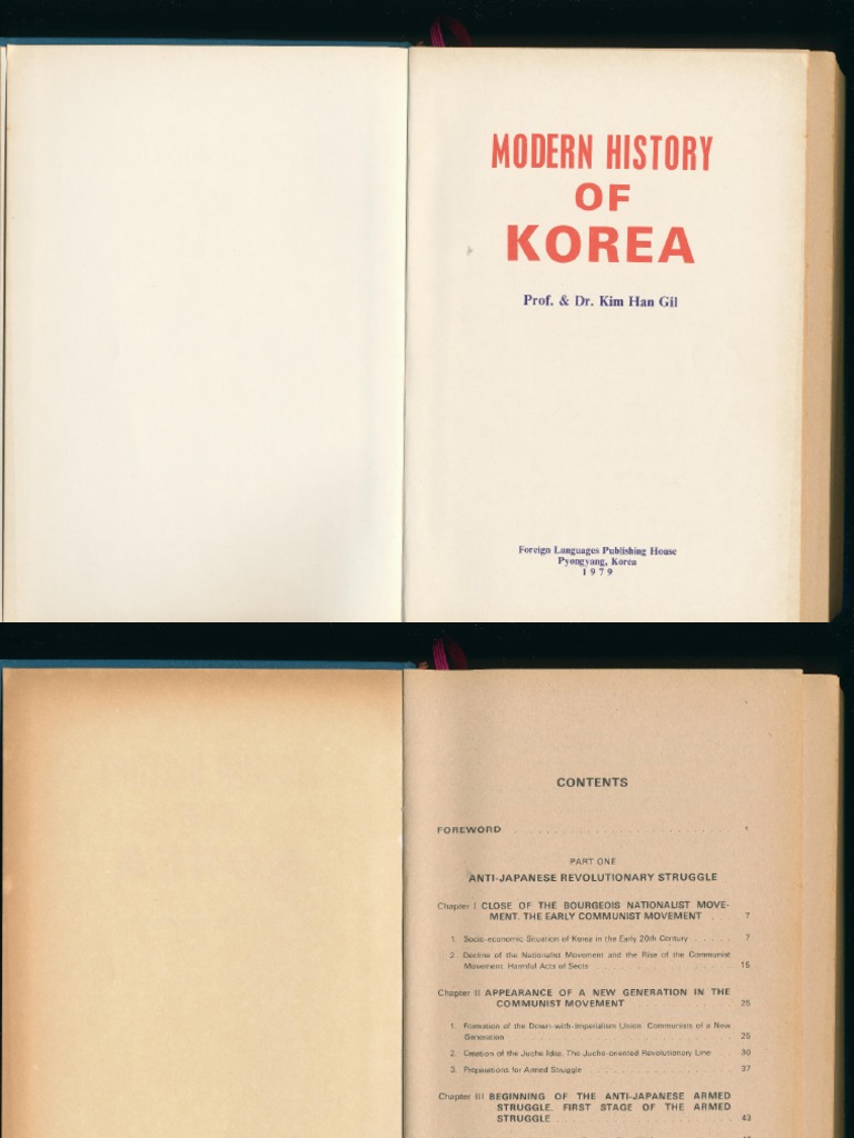 Modern History of Korea PDF