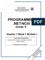 Programming: Grade 11