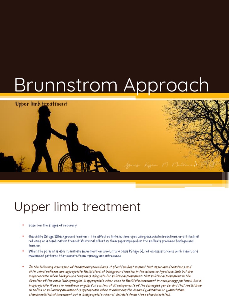 Brunnstrom Approach for Upper Limb Recovery | PDF | Anatomical Terms Of ...