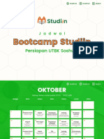 Bootcamp Studiin Persiapan UTBK Soshum