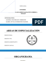 Estudio jurídico especializado ESALEJ informe