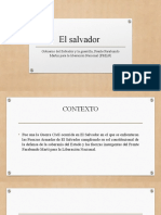 Conflicto El Salvador