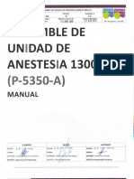 Ensamble de Unidad de Anestesia 13000