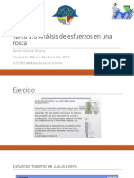 Tarea 2.6. Análisis de esfuerzos en una rosca