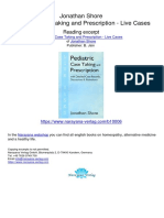 Pediatric Case Taking and Prescription Live Cases Jonathan Shore.10006 - 2paper - Case - 23