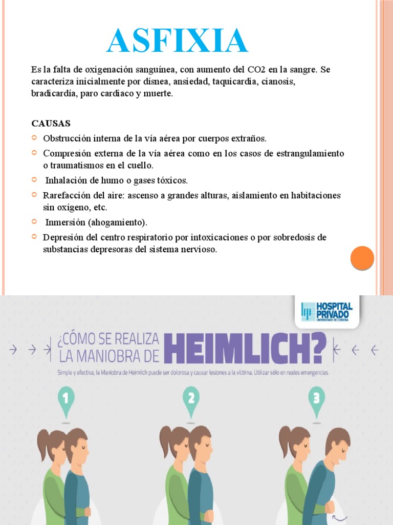 Asfixia Caracteristicas | PDF